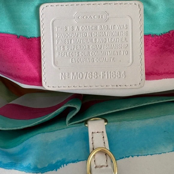 🤍🤍VINTAGE COACH LEGACY NATURAL WOVEN STRAW TOTE 65TH ANNIVERSARY TOTE BAG!🤍🤍 - Picture 7 of 12